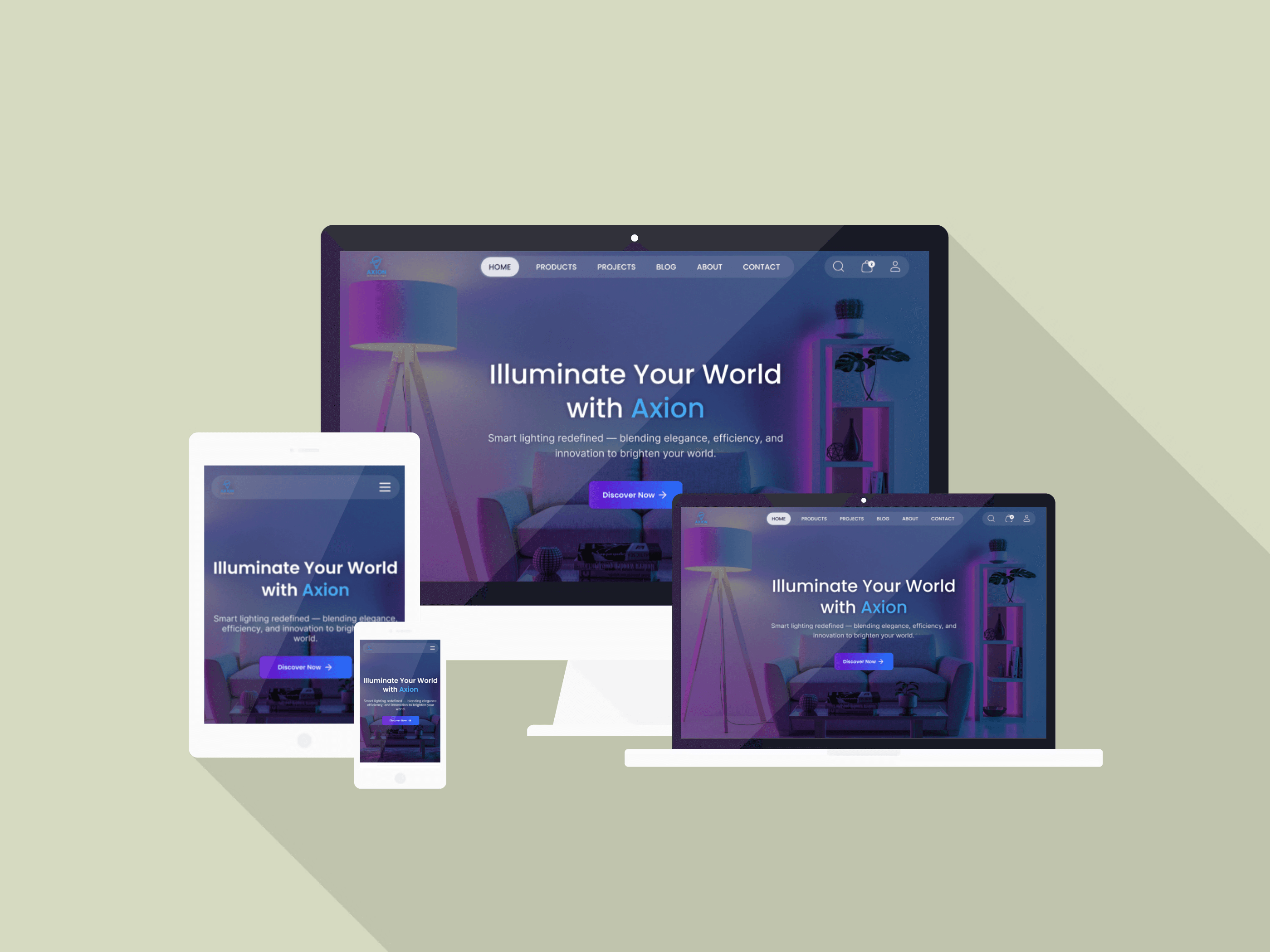 Axion Lighting E-Commerce - Gallery 1