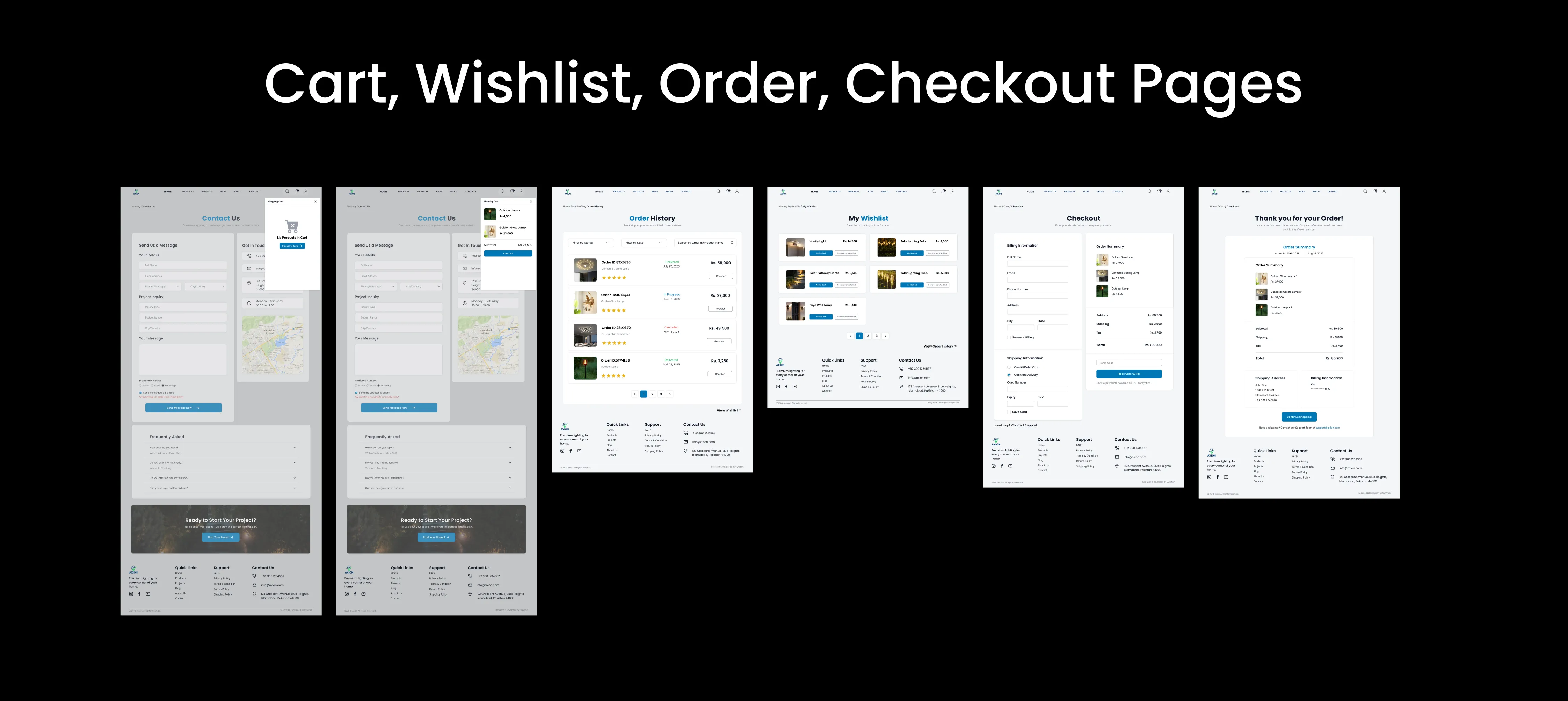 Axion Lighting E-Commerce - Gallery 8
