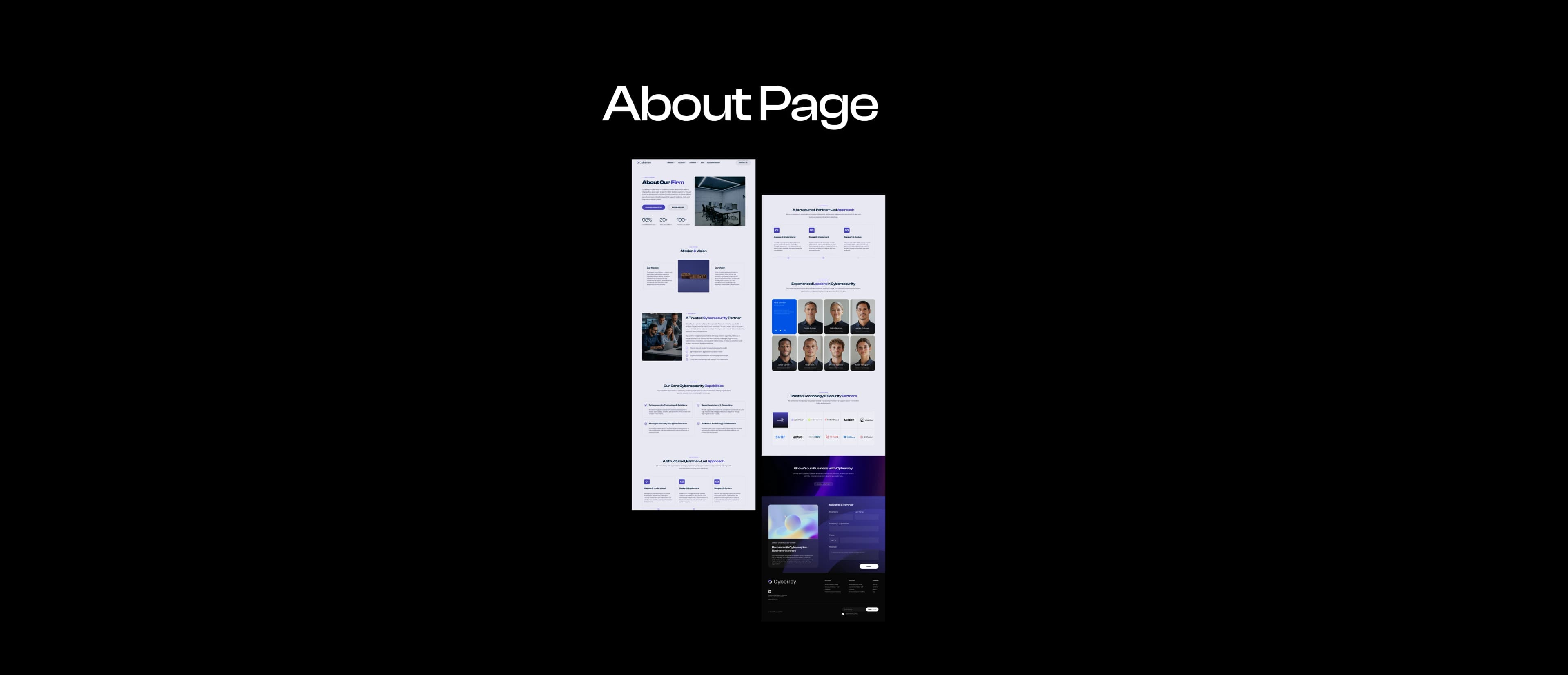 CyberRey — Cybersecurity Website Redesign - Gallery 7