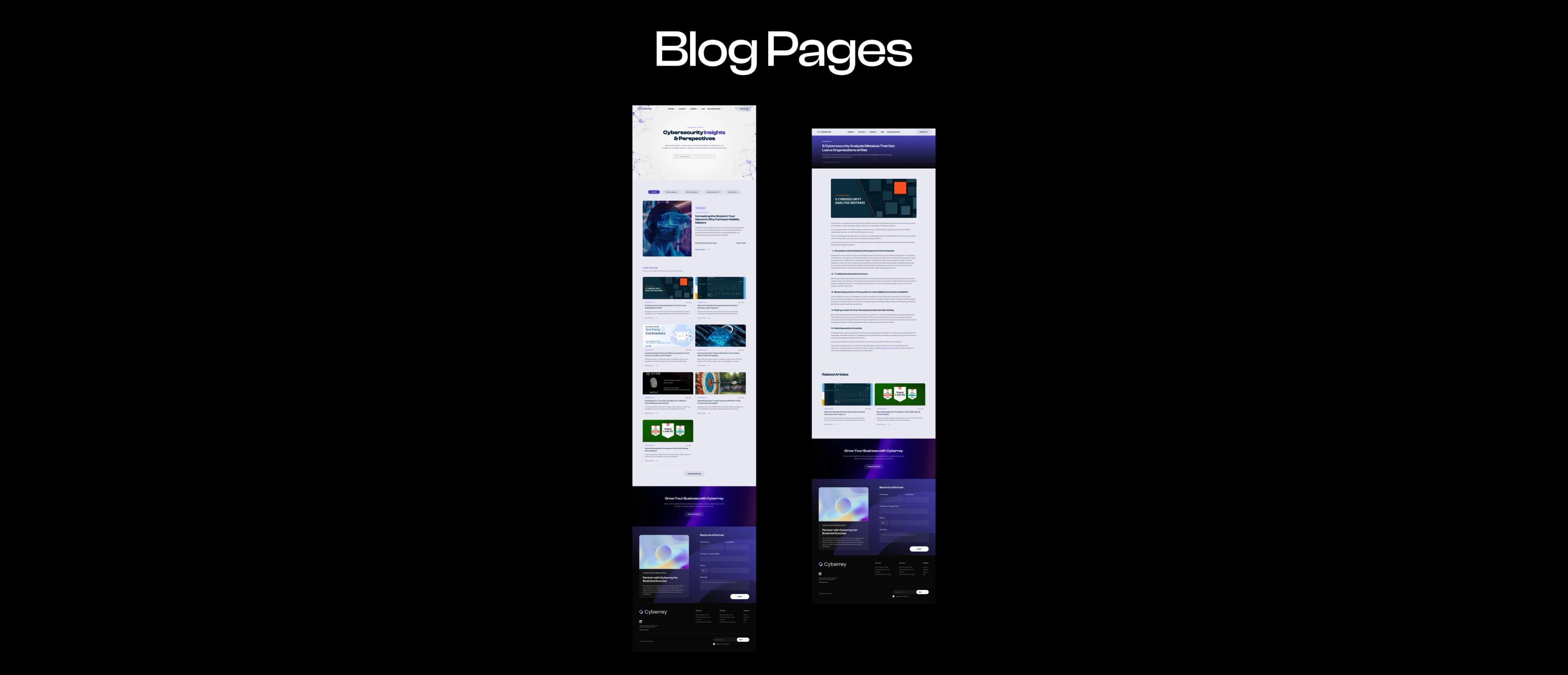 CyberRey — Cybersecurity Website Redesign - Gallery 8