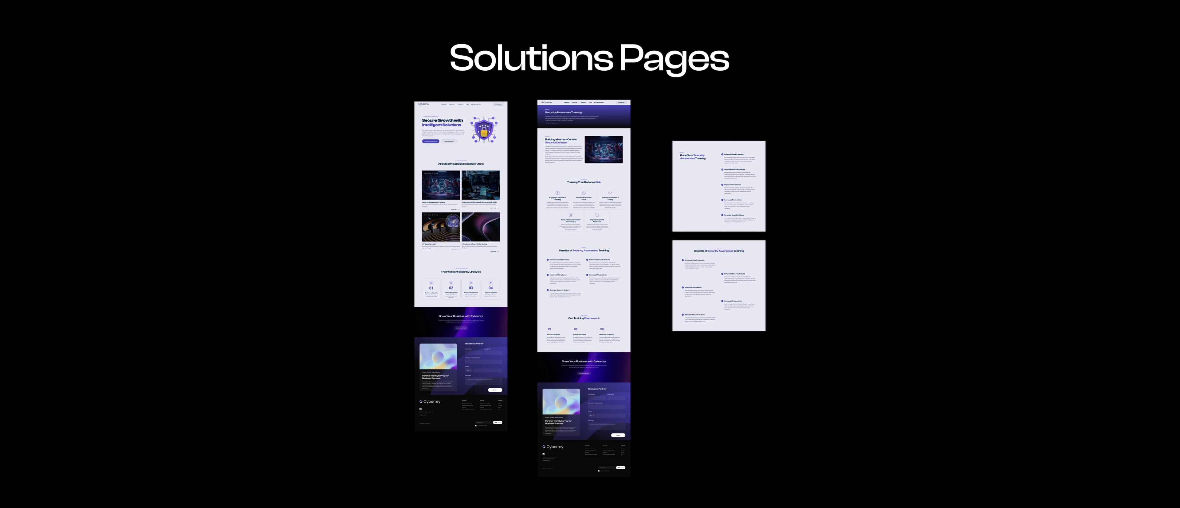 CyberRey — Cybersecurity Website Redesign - Gallery 6