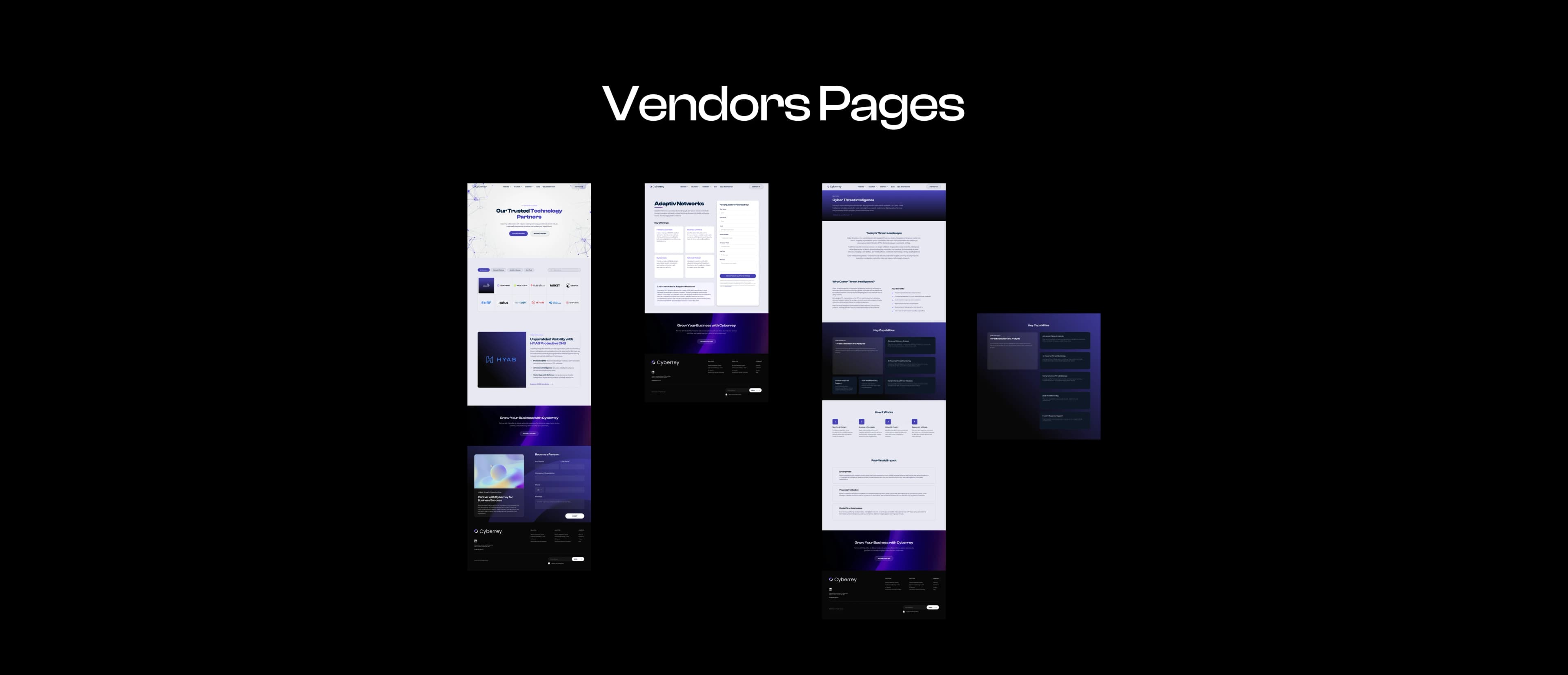 CyberRey — Cybersecurity Website Redesign - Gallery 5
