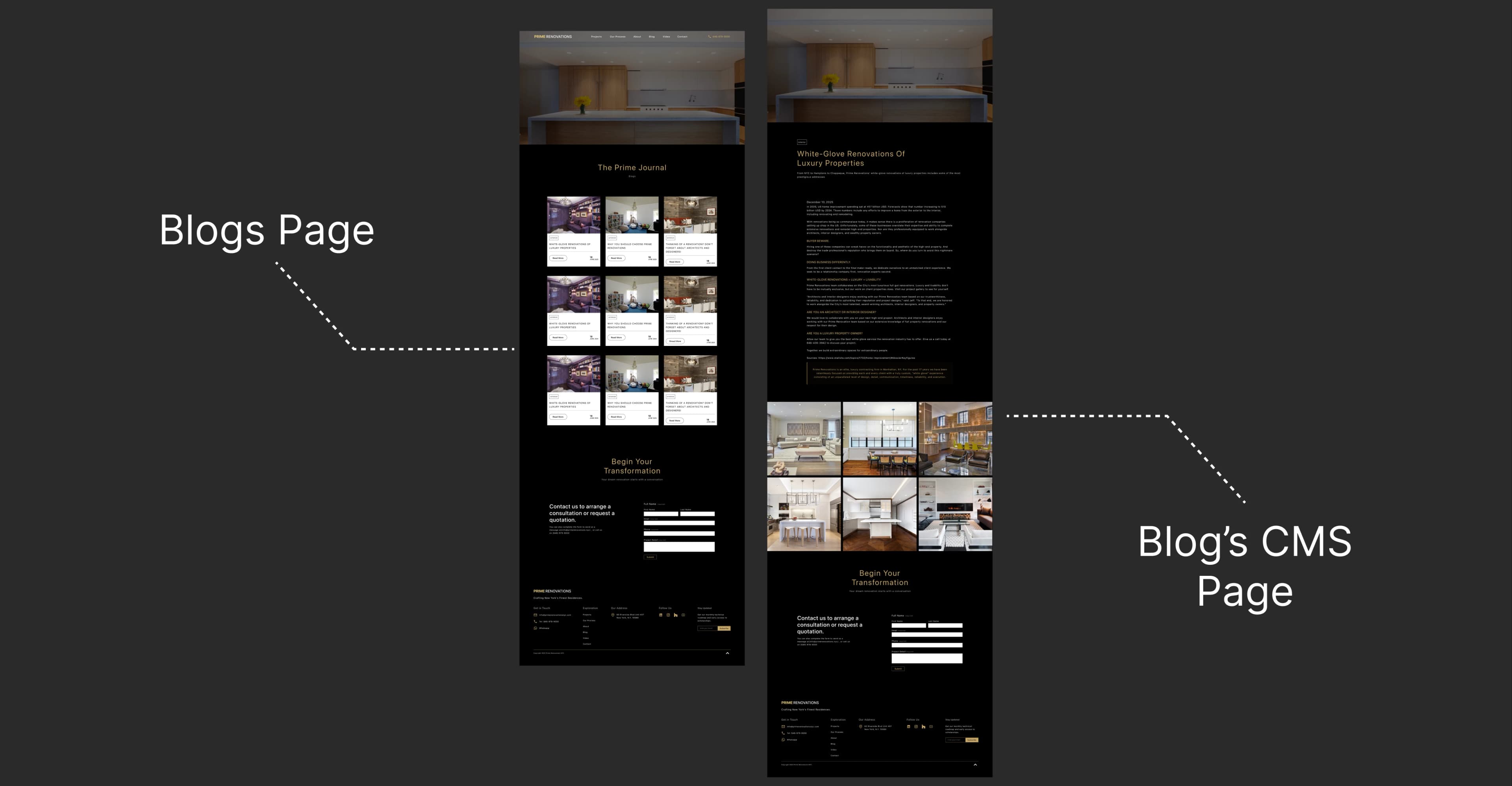 Prime Renovations Website - Gallery 6